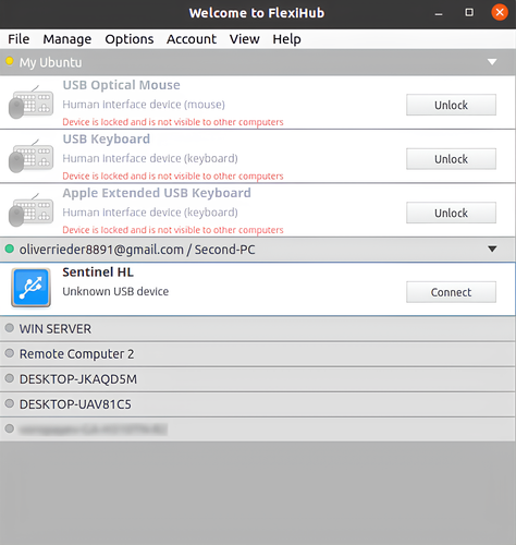 USB sobre IP para Linux