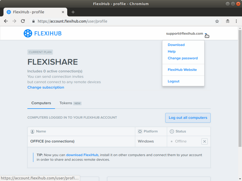 flexihub flexishare plan